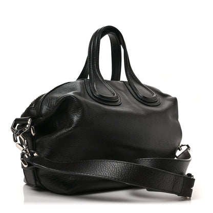 Givenchy Waxy Grained Calfskin Small Nightingale Black 3 of 8