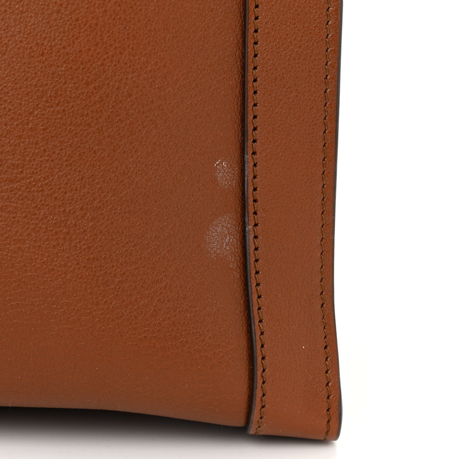 Gucci Wonka Grain Calfskin Medium Diana Tote Bag Cuir Yellow Fluo 11 of 11