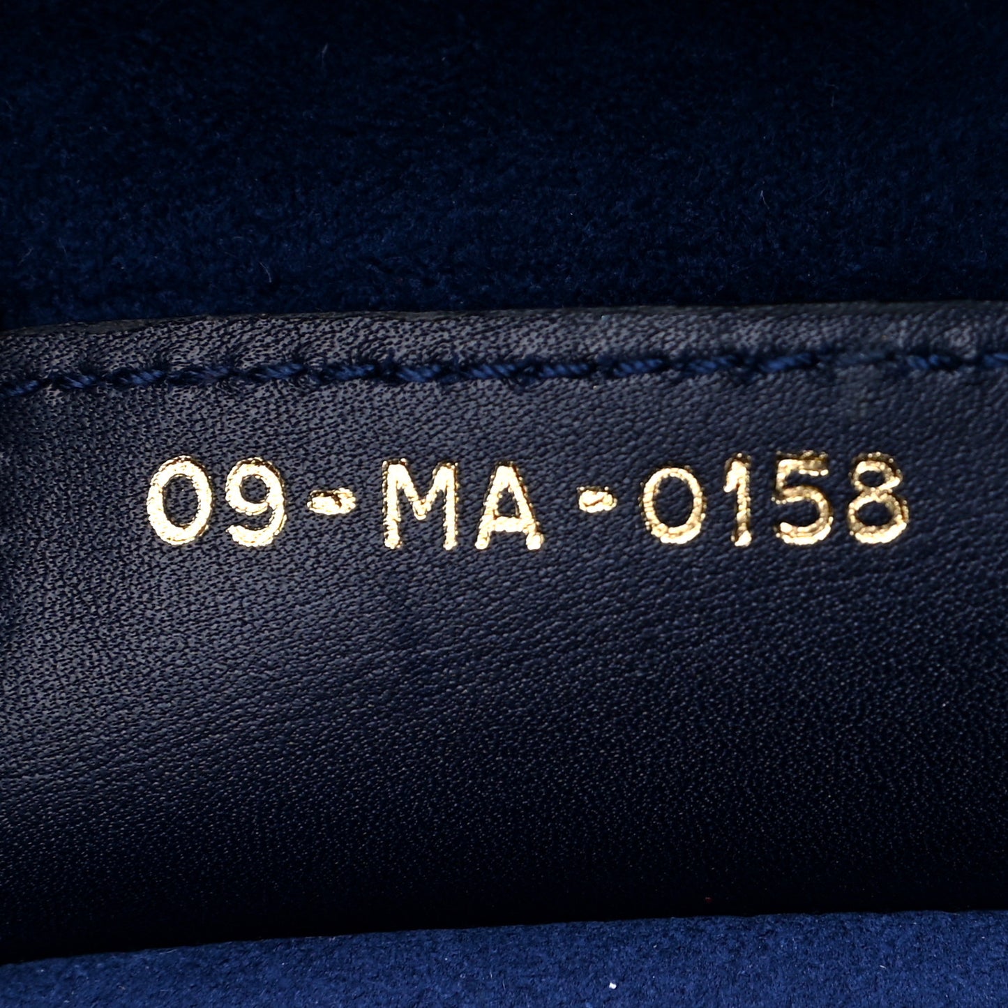Calfskin Saddle Bag Blue