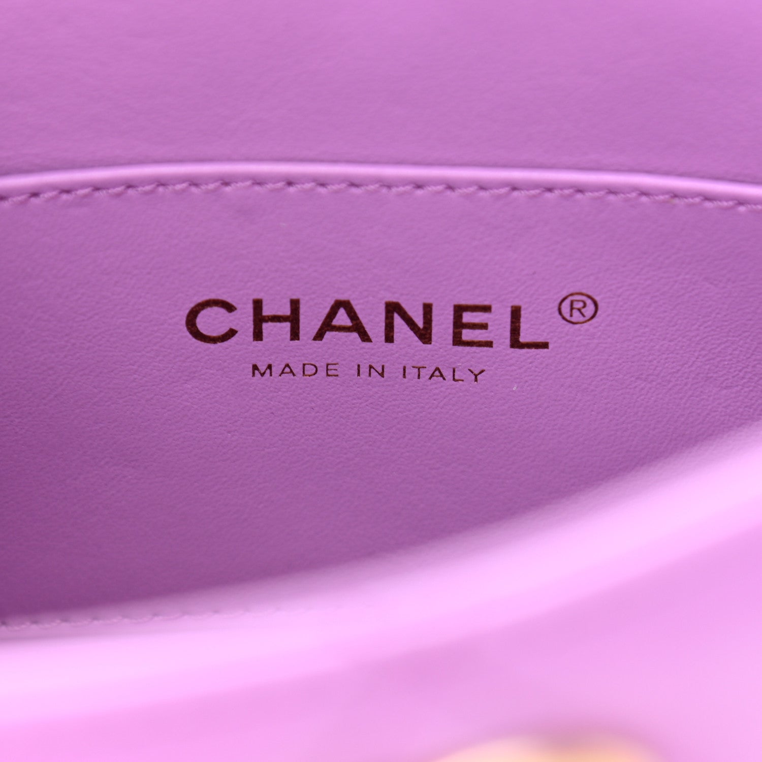 Chanel Lambskin Quilted Small Pick Me Up Hobo Purple 6 of 11
