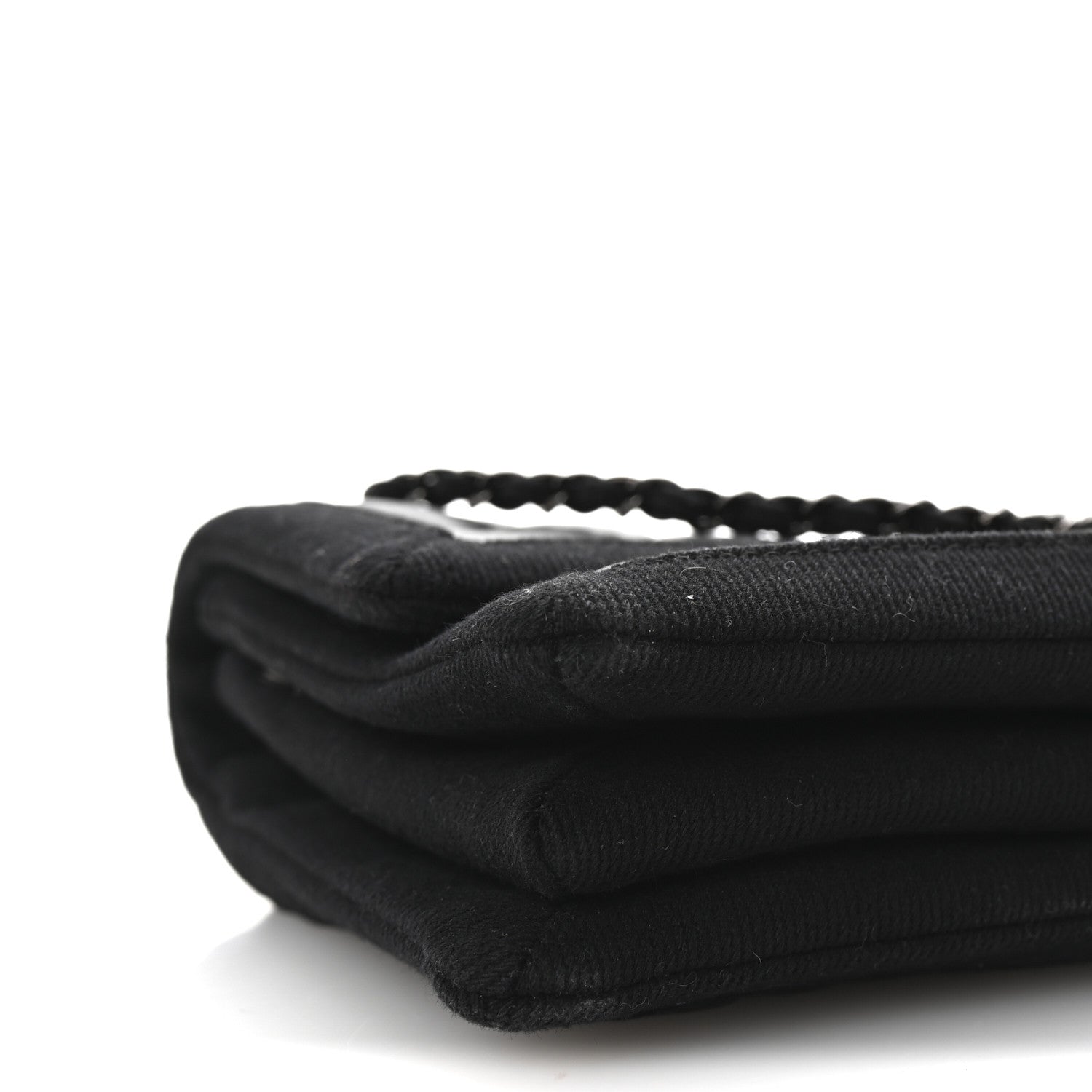 Chanel Lambskin Grosgrain Quilted Flap Black 9 of 10