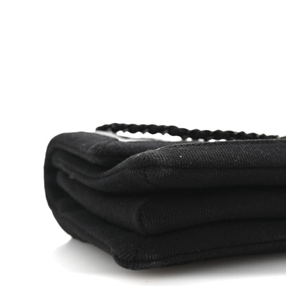 Chanel Lambskin Grosgrain Quilted Flap Black 9 of 10