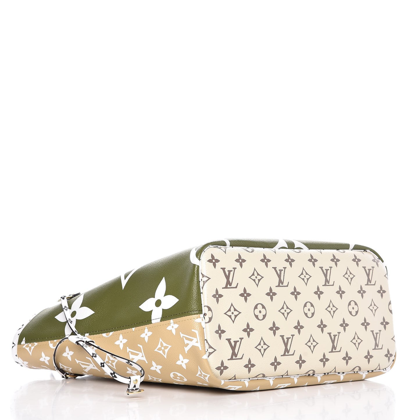 Monogram Giant Neverfull MM Kaki
