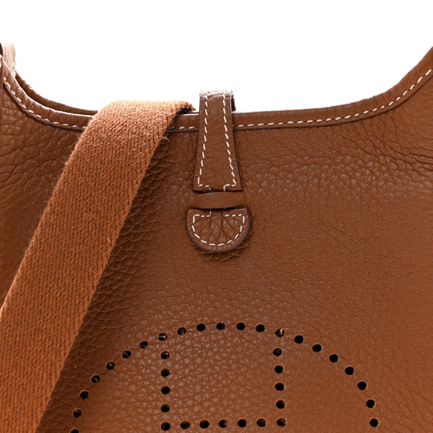 Hermes Taurillon Clemence Evelyne TPM Gold 1814721 – FASHIONPHILE