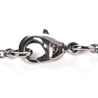 Chanel Ruthenium Crystal Star CC Necklace Iridescent Pink 5 of 6