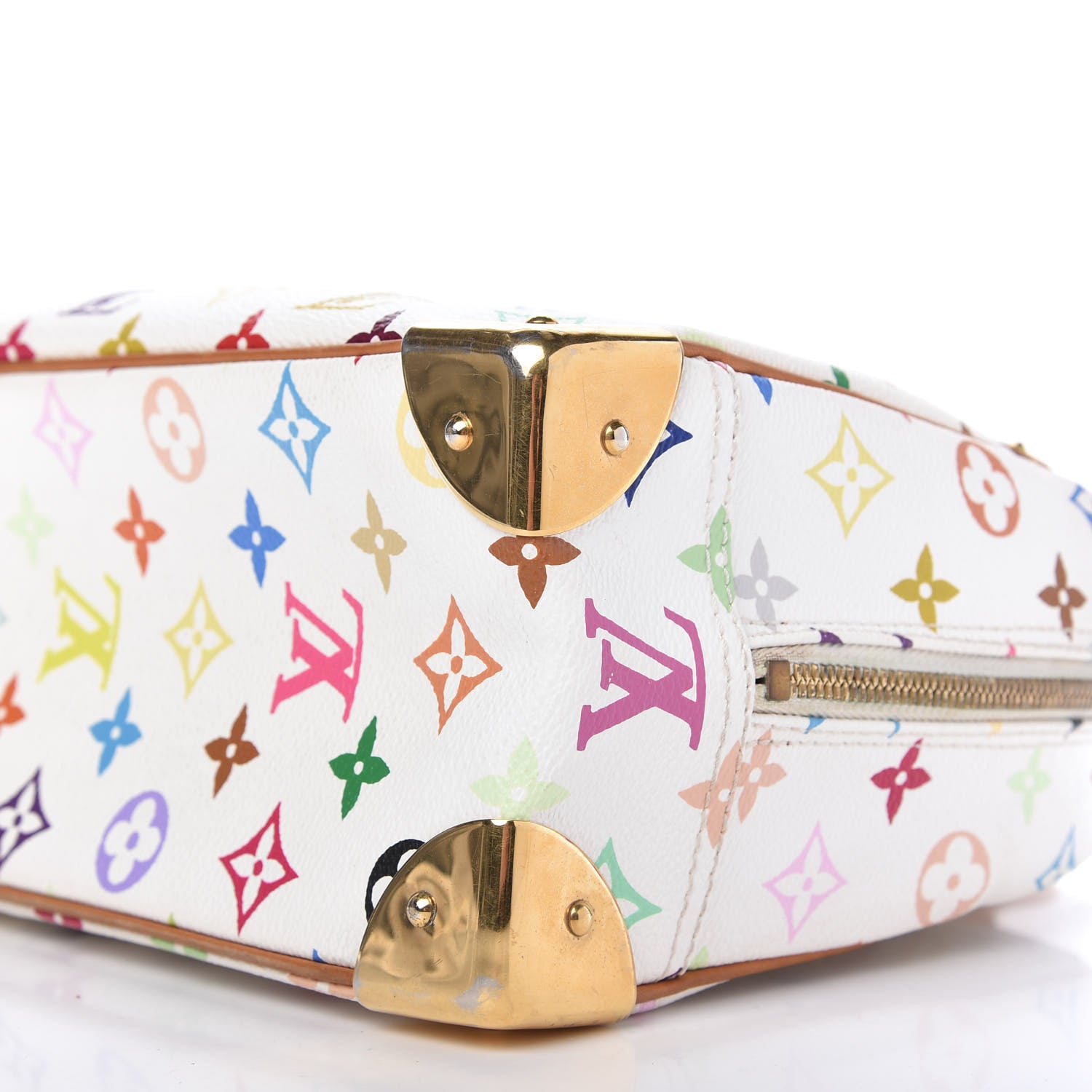 Louis Vuitton Monogram Multicolor Trouville White 7 of 9