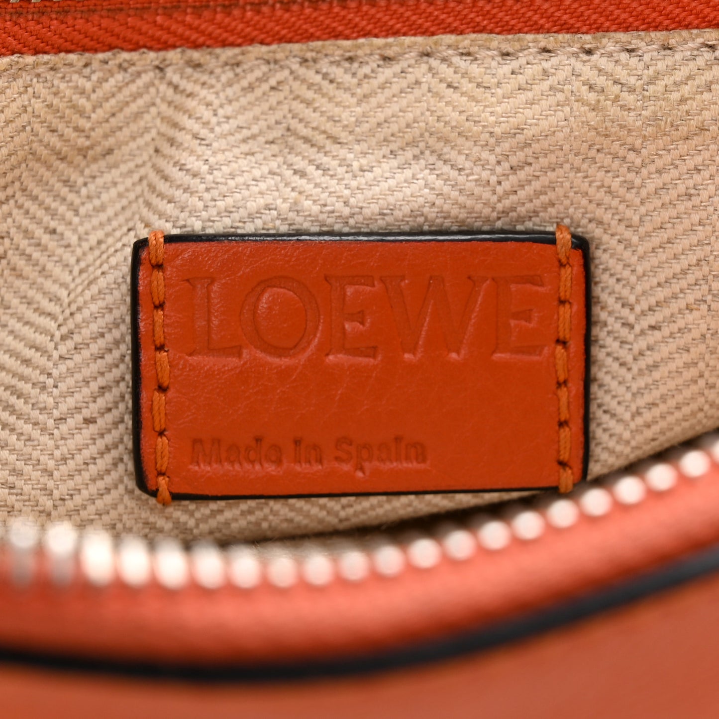 Calfskin Small Puzzle Bag Coral