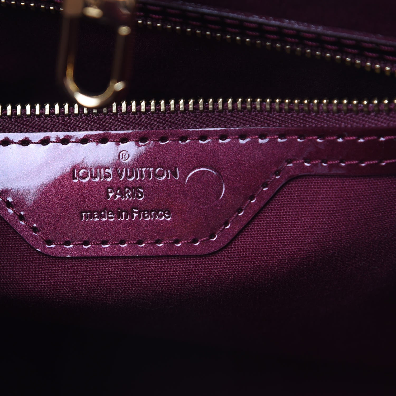 Louis Vuitton Vernis Avalon MM Rouge Fauviste 6 of 11
