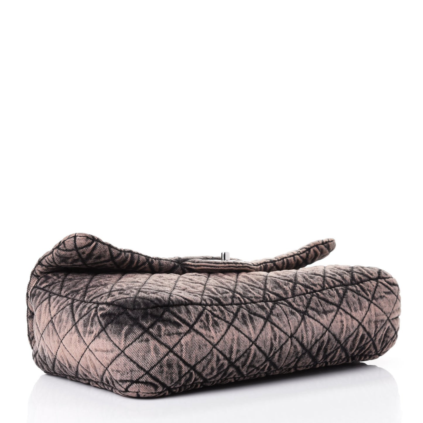 Denim Quilted Denimpression Flap Rose Clair