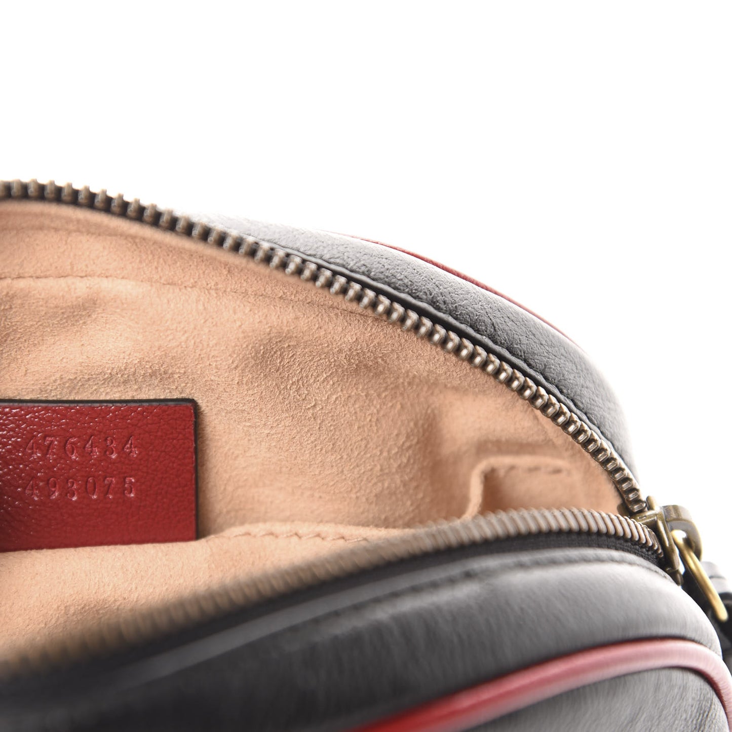 Azalea Calfskin Matelasse Diagonal Torchon GG Marmont Belt Bag 75 30 Black Romantic Cerise