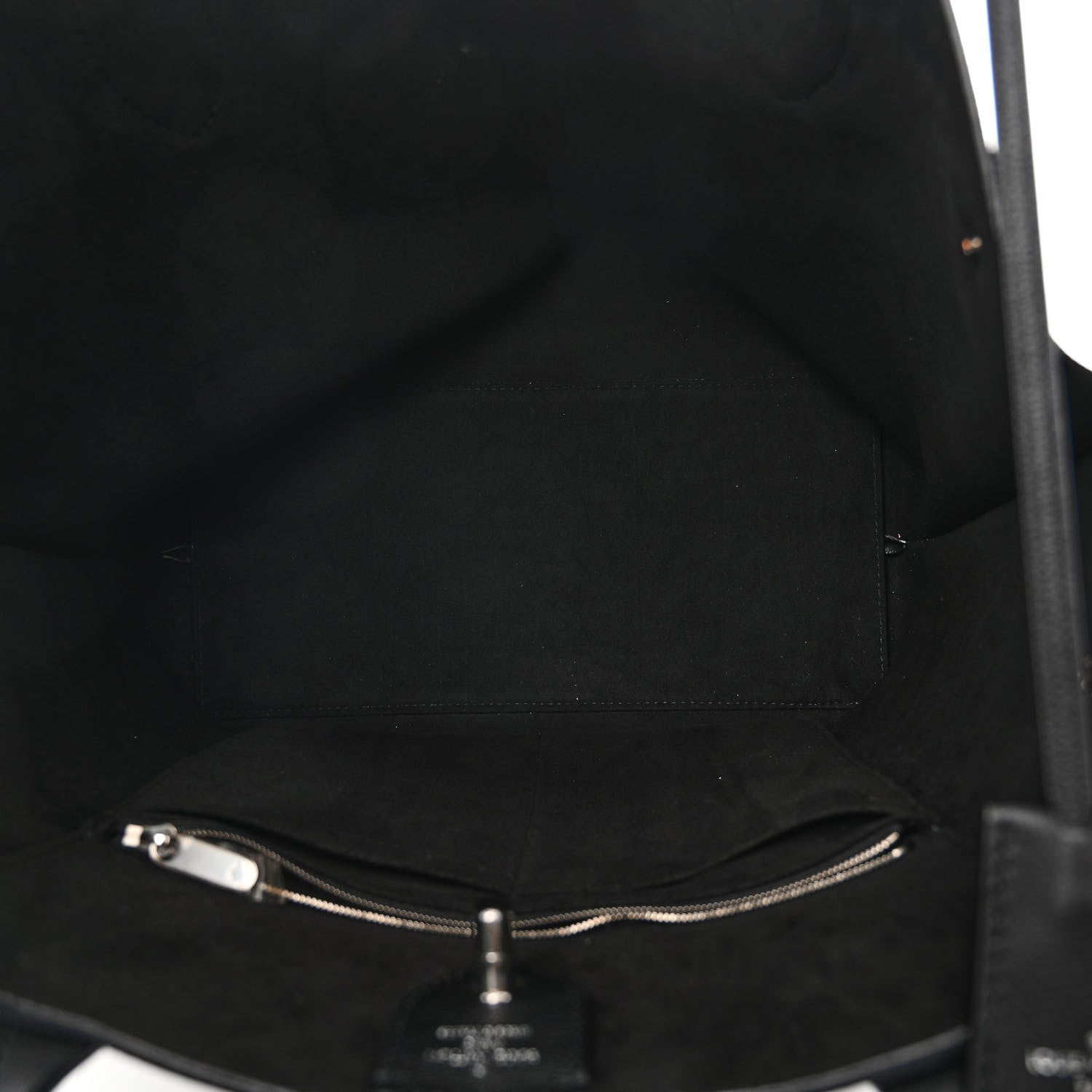 Louis Vuitton Calfskin Lockme Go Tote Black 5 of 11