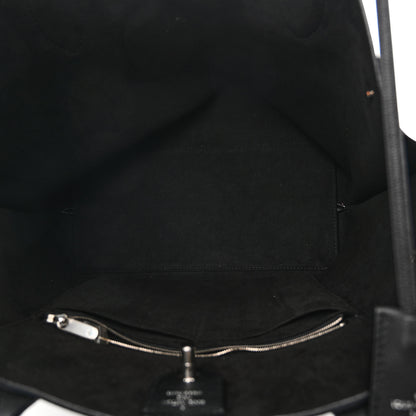 Louis Vuitton Calfskin Lockme Go Tote Black 5 of 11