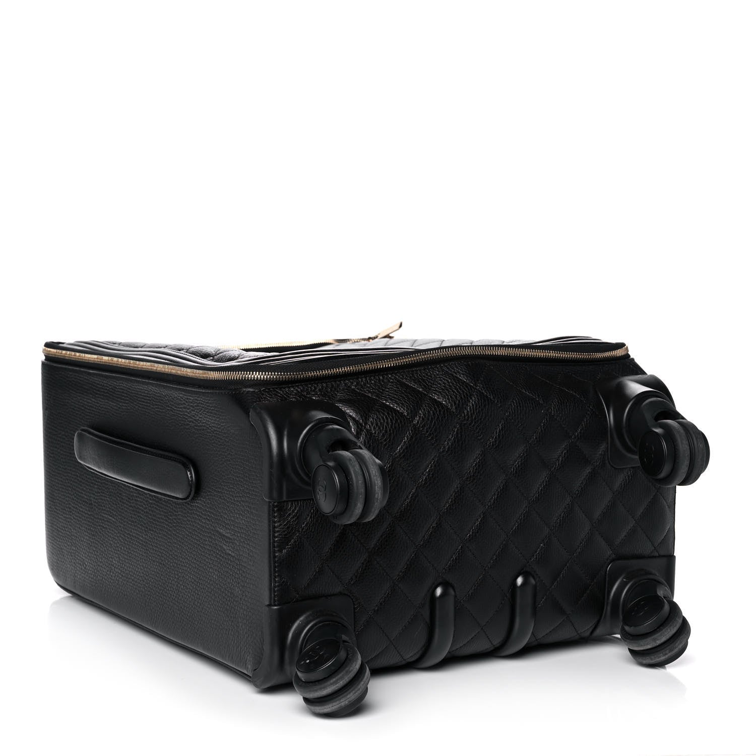 Chanel Calfskin Quilted Coco Case Trolley Black 4 of 13