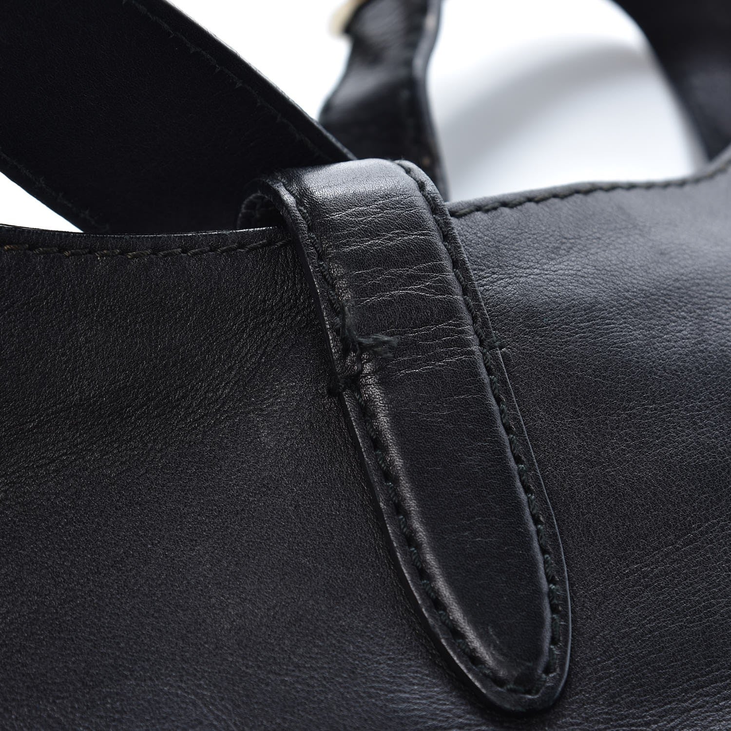 Gucci Calfskin Medium New Jackie Shoulder Bag Black 6 of 9
