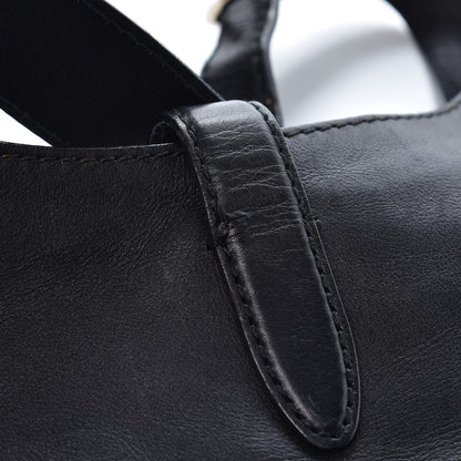 Gucci Calfskin Medium New Jackie Shoulder Bag Black 6 of 9
