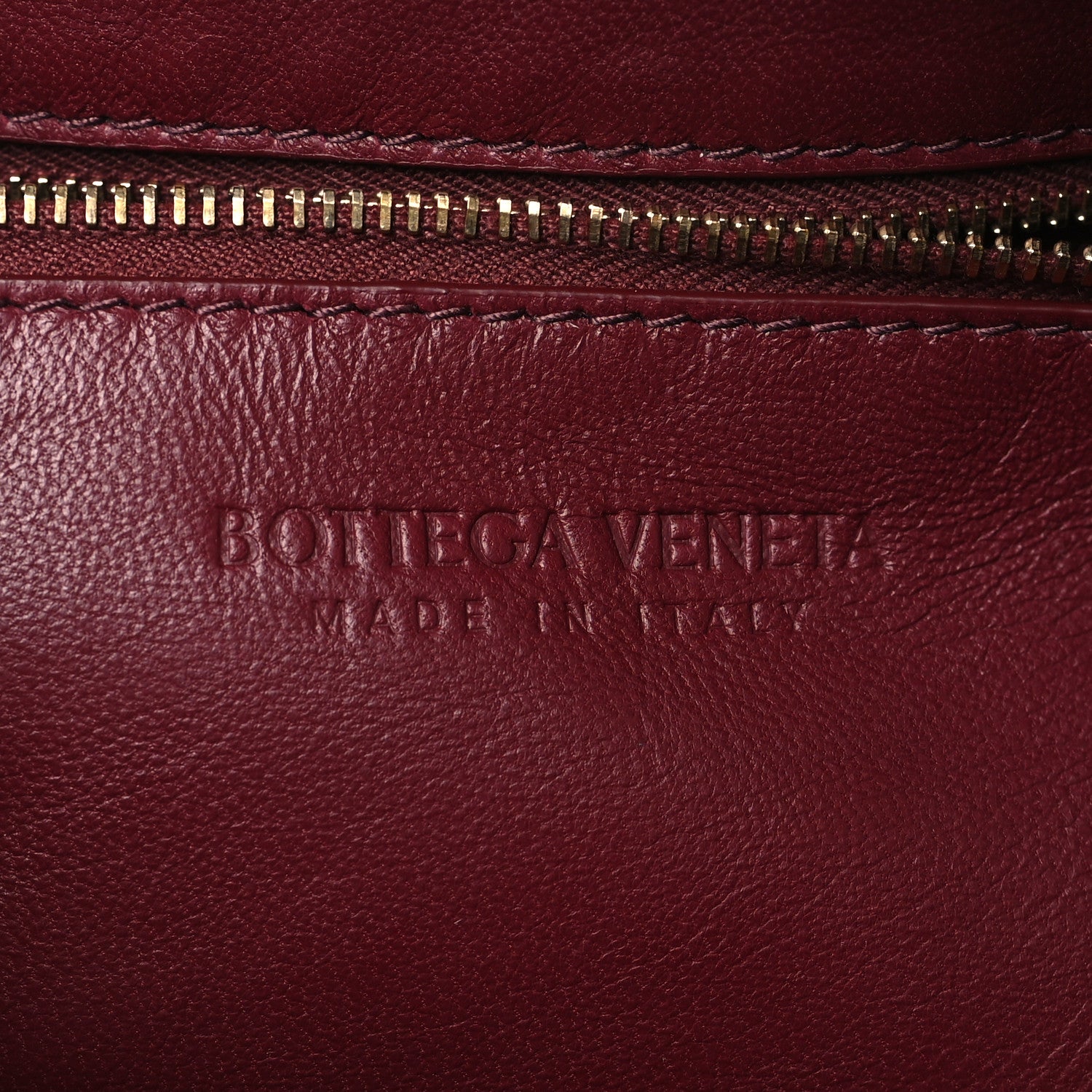 Bottega Veneta Grained Calfskin Maxi Intrecciato Brick Cassette Bag Bordeaux 6 of 10