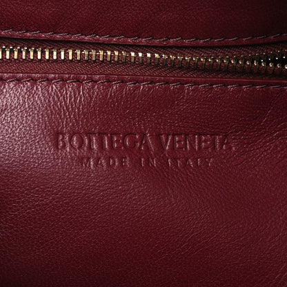 Bottega Veneta Grained Calfskin Maxi Intrecciato Brick Cassette Bag Bordeaux 6 of 10