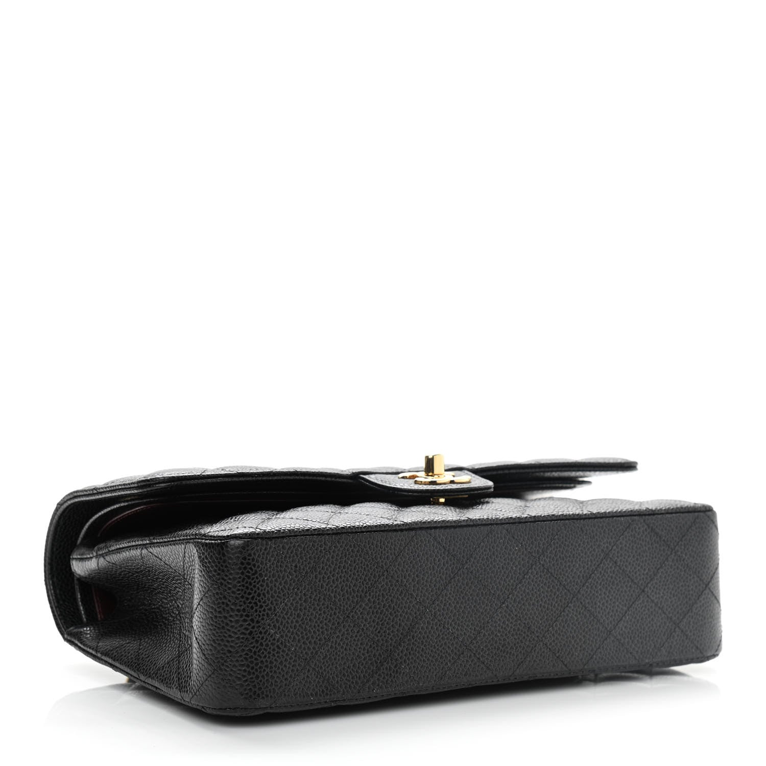 Chanel Caviar Quilted Medium Double Flap Black 4 of 10