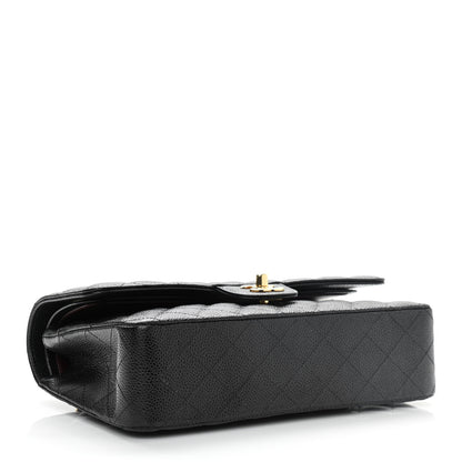 Chanel Caviar Quilted Medium Double Flap Black 4 of 10