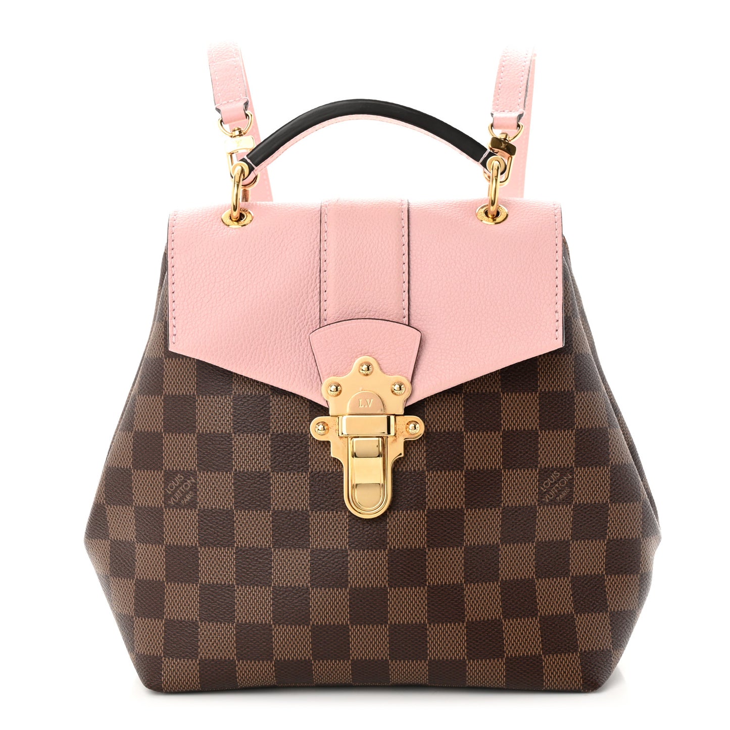 Damier Ebene Clapton Backpack Magnolia