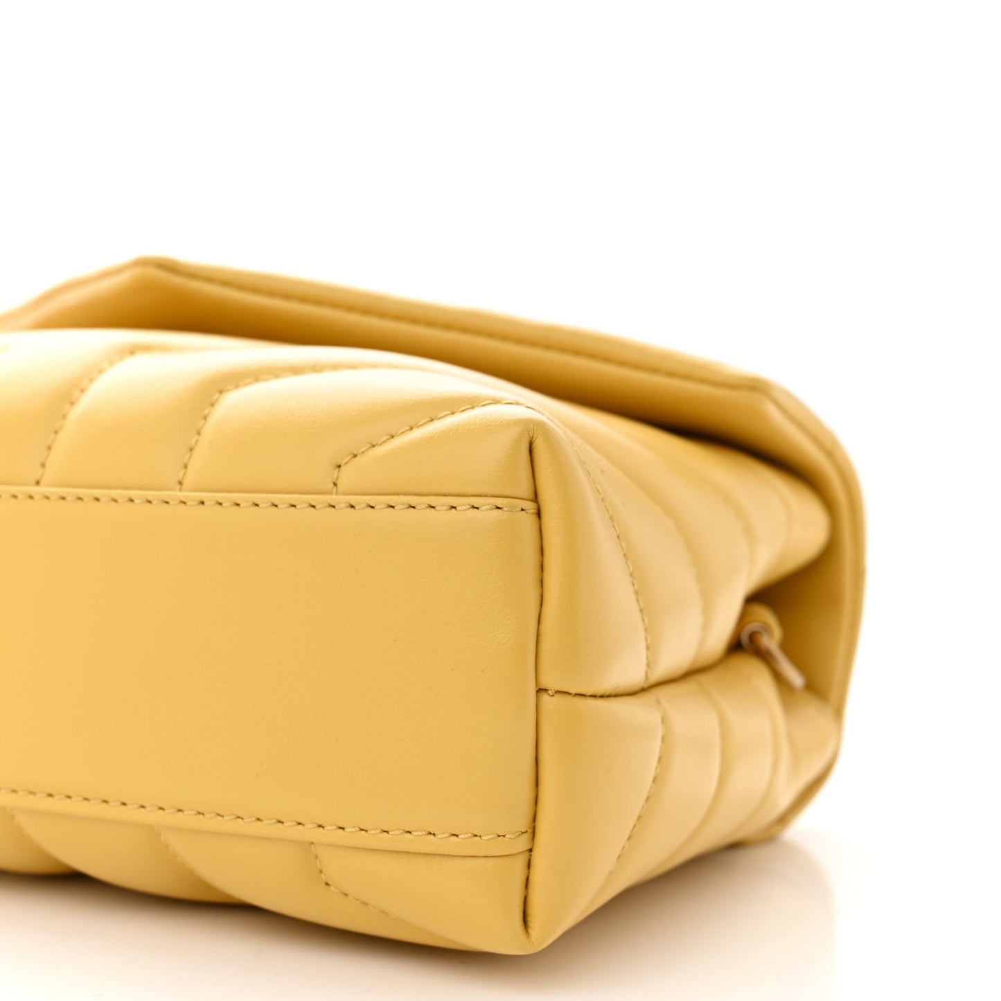 Calfskin Y Quilted Monogram Toy Loulou Crossbody Bag Sunflower