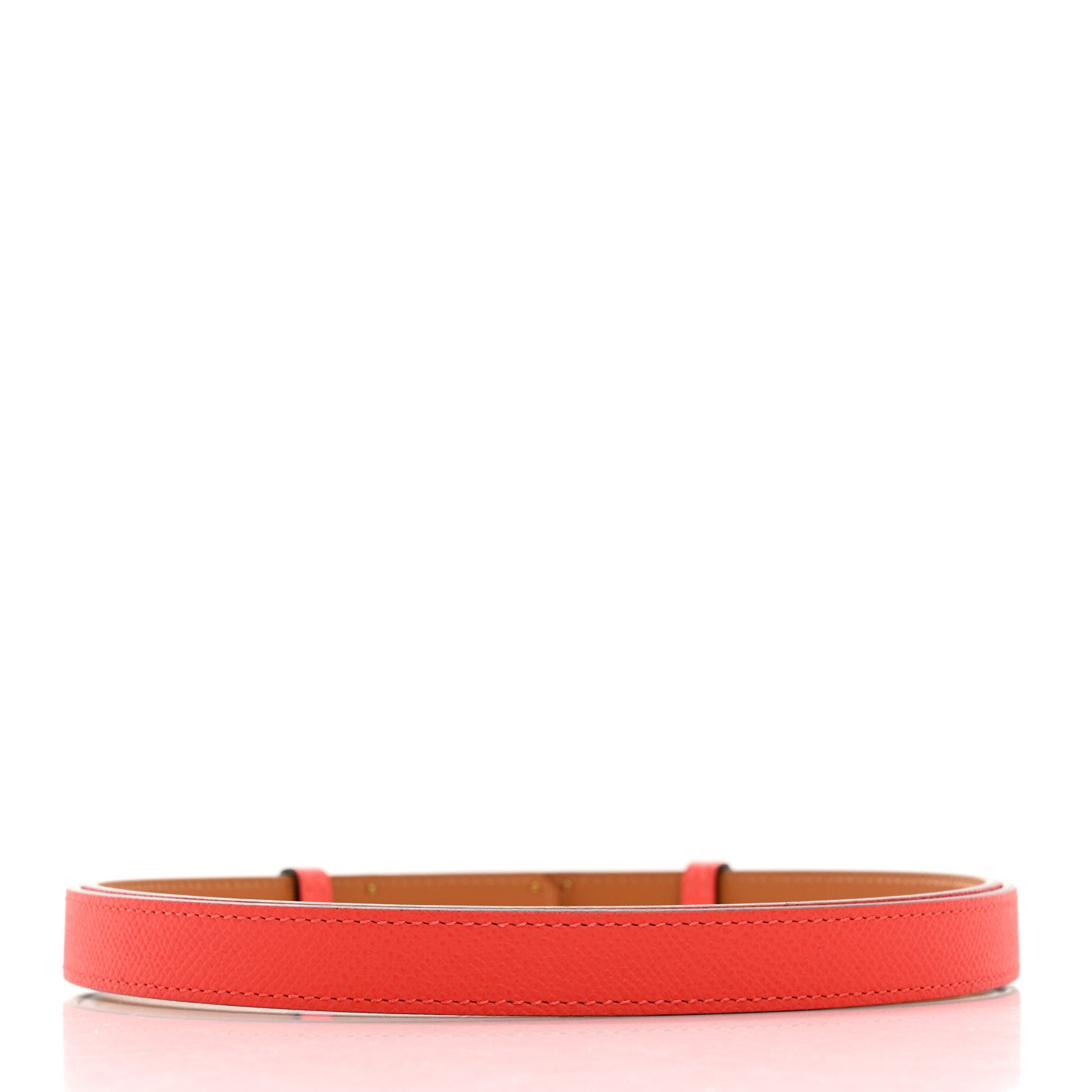 Hermes Epsom Kelly Belt Rose Texas 2 of 4