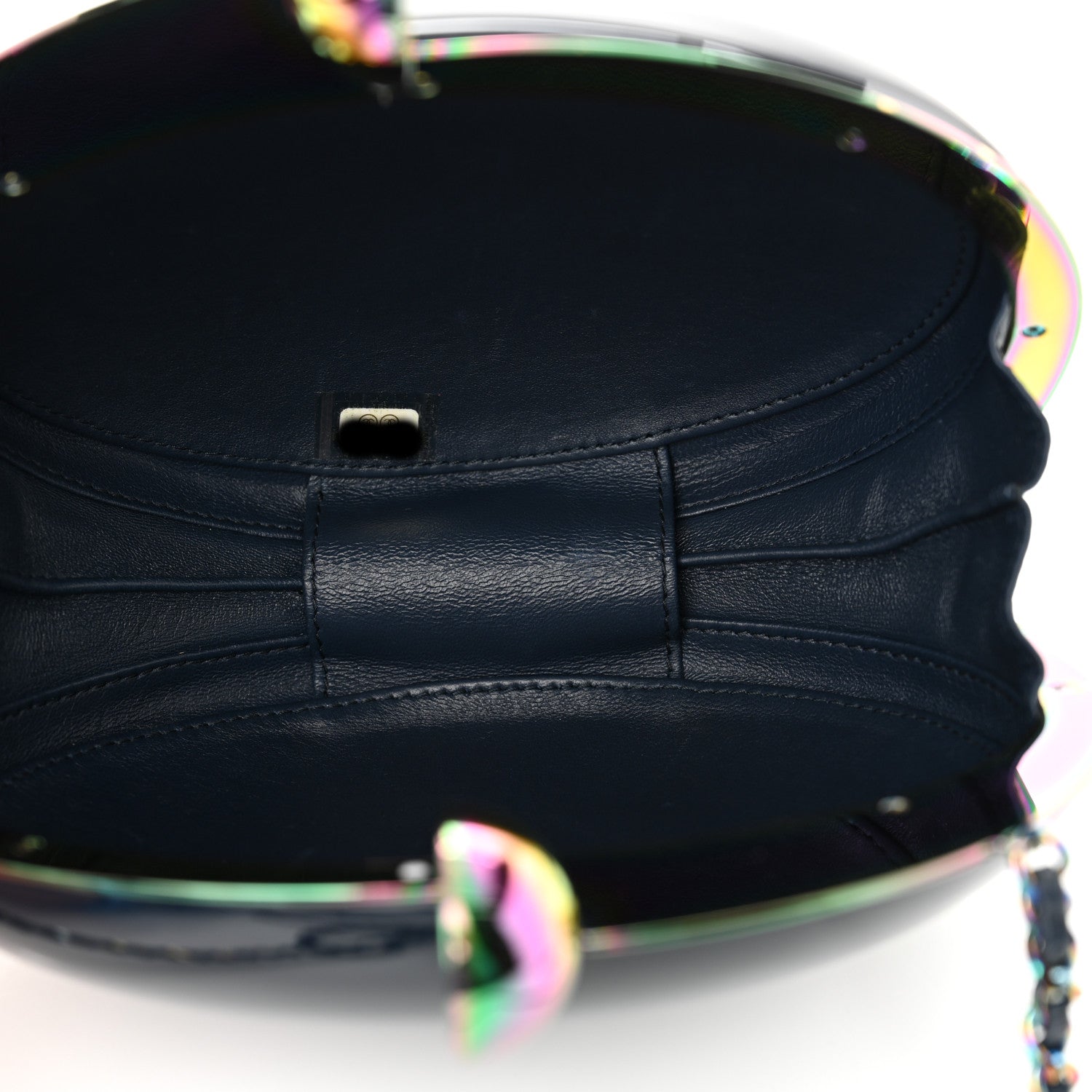 Chanel Resin CC Evening On The Moon Minaudiere Multicolor 5 of 11