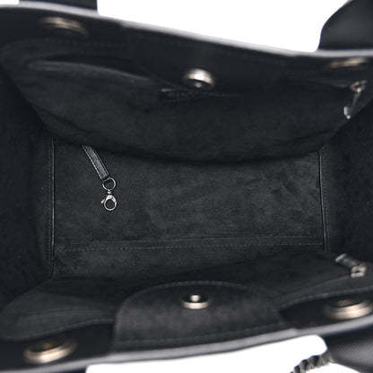 Chanel Caviar Small Studded Deauville Tote Black 5 of 10