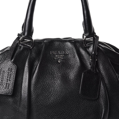 Prada Cervo Antik Bauletto Black 7 of 13