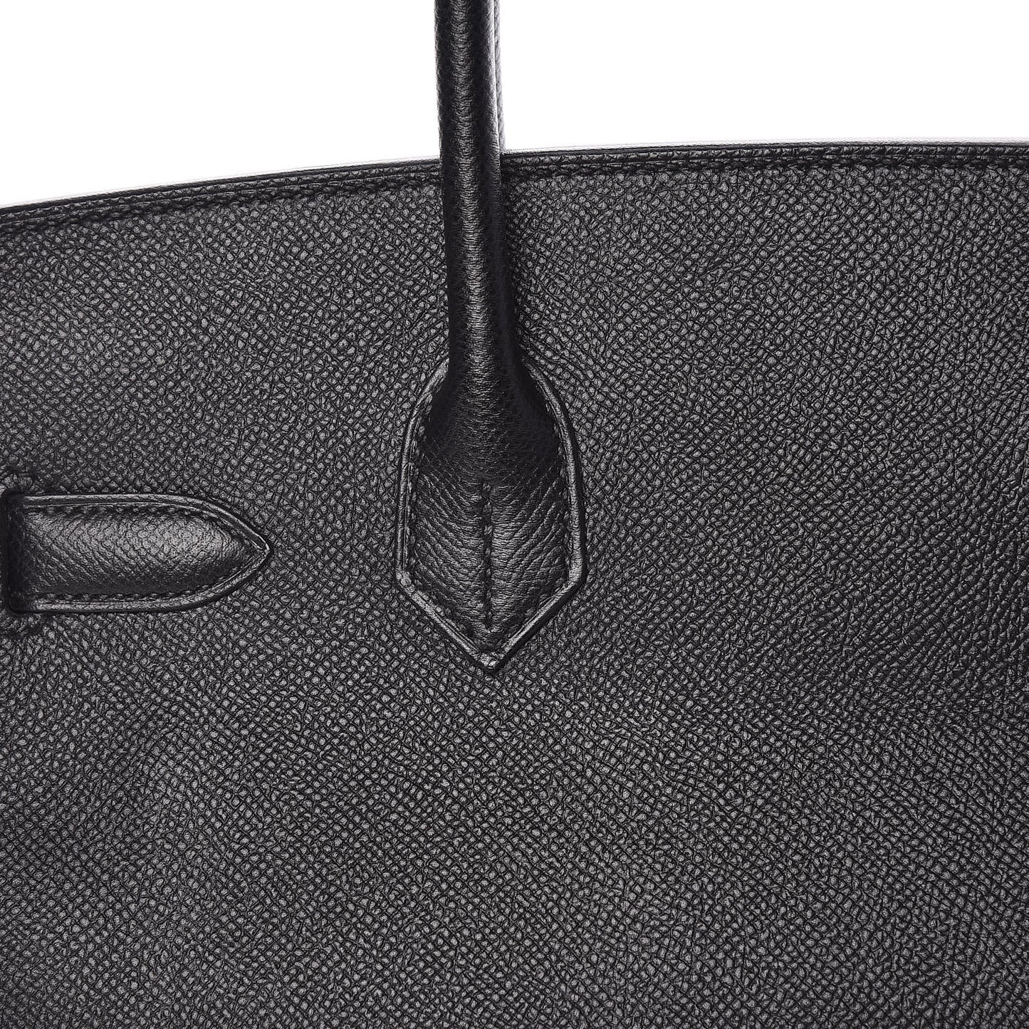 Epsom Birkin 30 Black