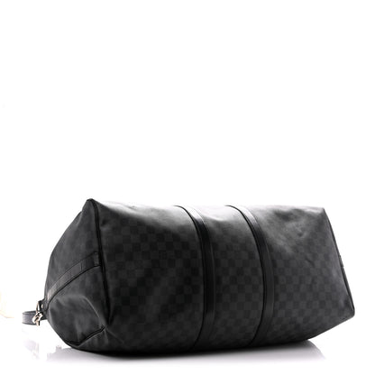 Louis Vuitton Damier Graphite Keepall Bandouliere 55 3 of 15