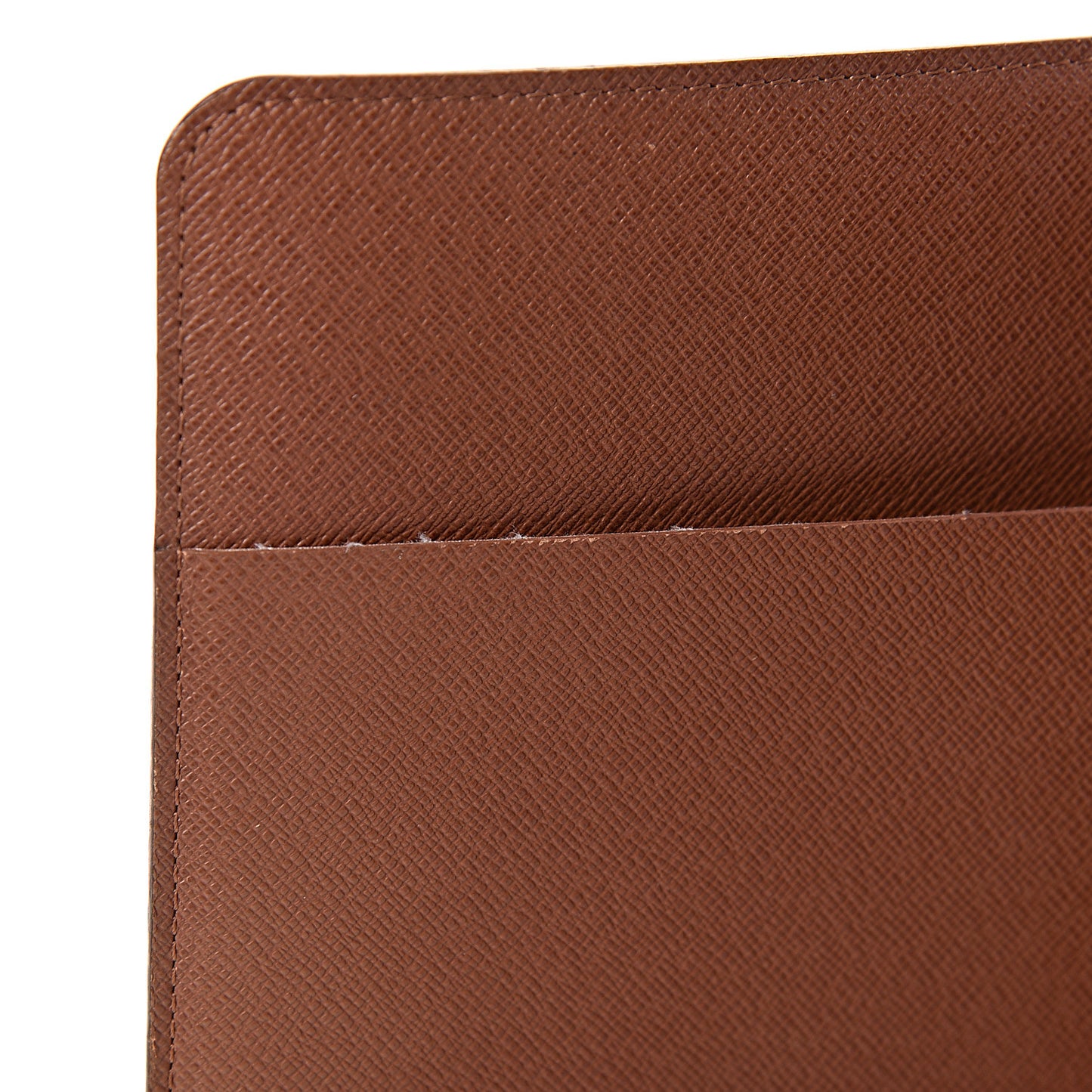 Monogram Desk Agenda Cover