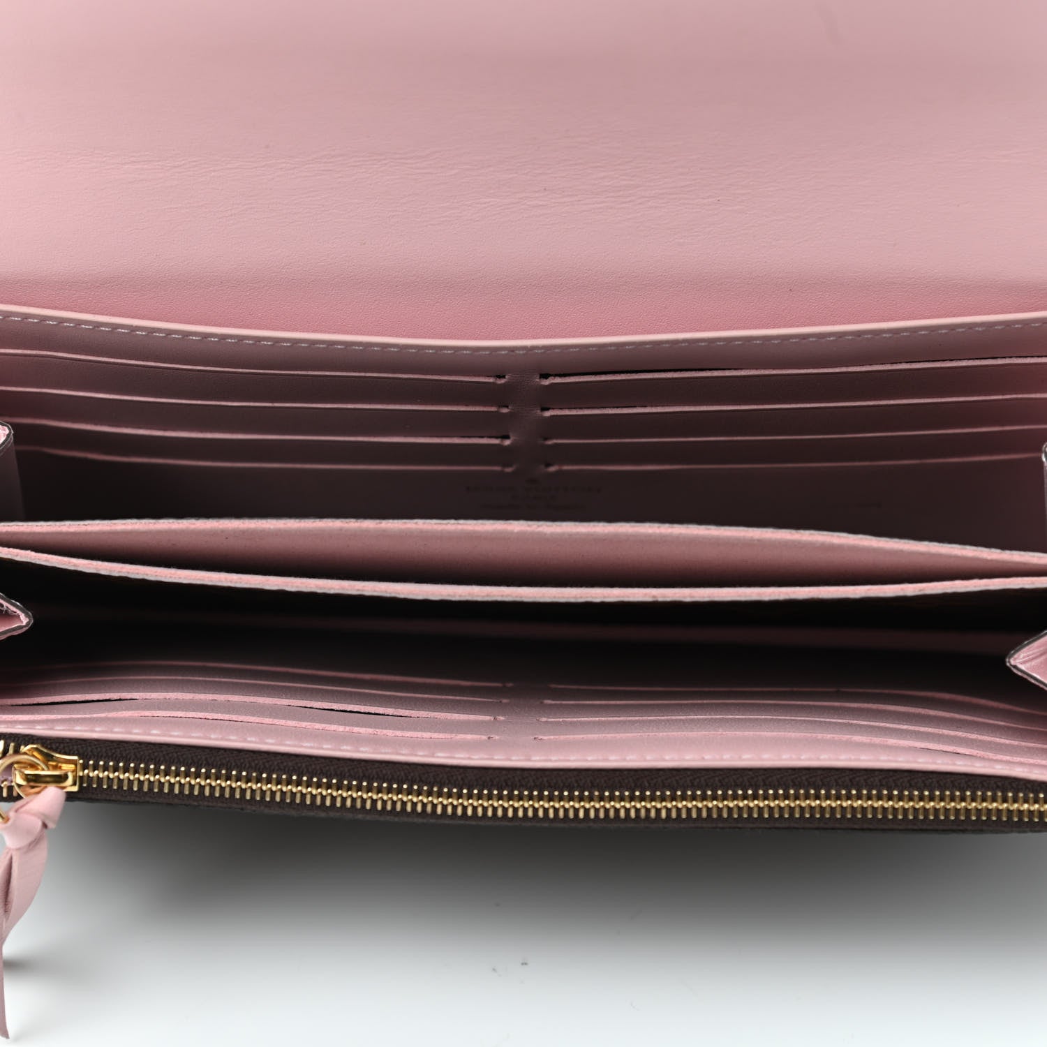 Louis Vuitton Monogram Flore Wallet Rose Ballerine 4 of 4