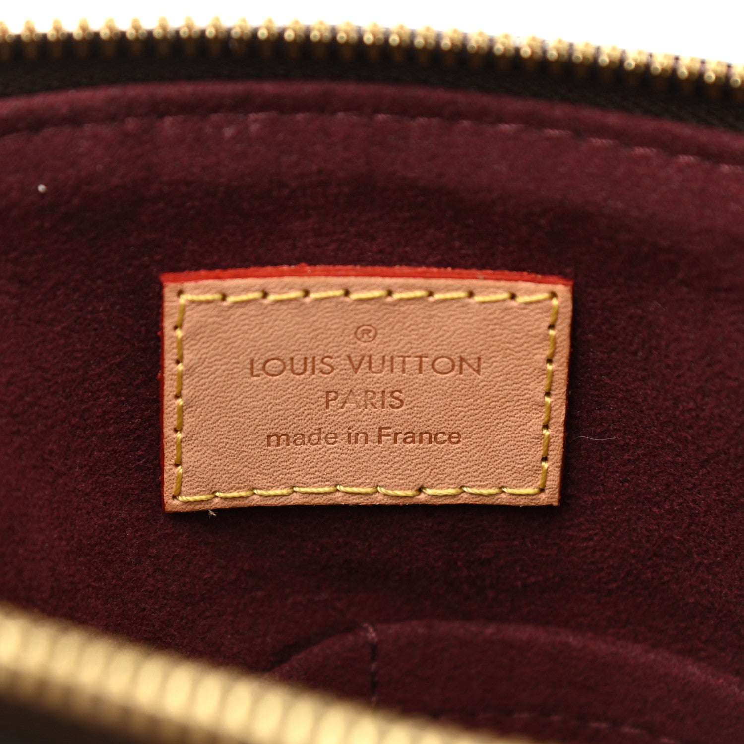 Louis Vuitton Monogram Flower Zipped Tote PM Beige 6 of 10