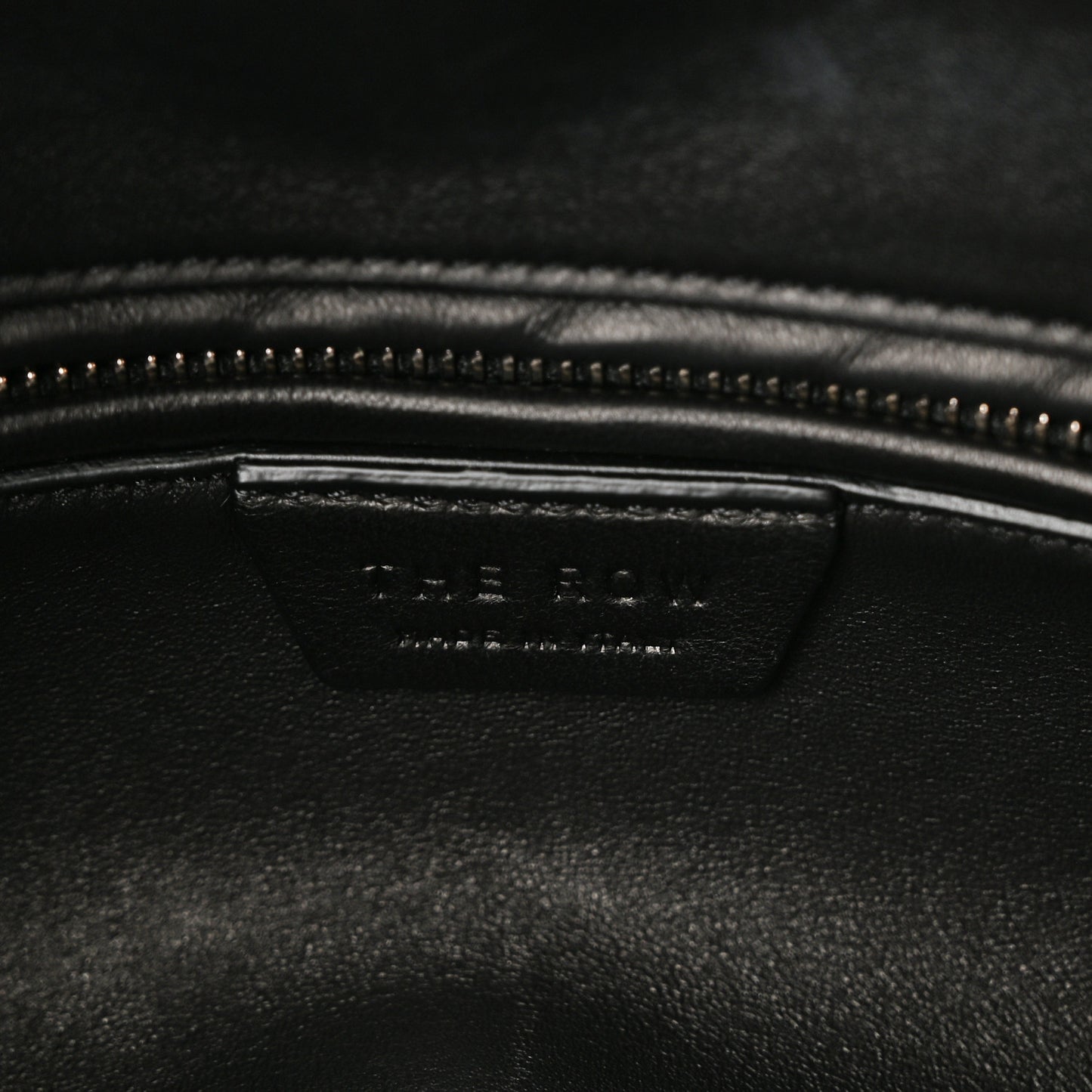 Grained Calfskin EW India Black