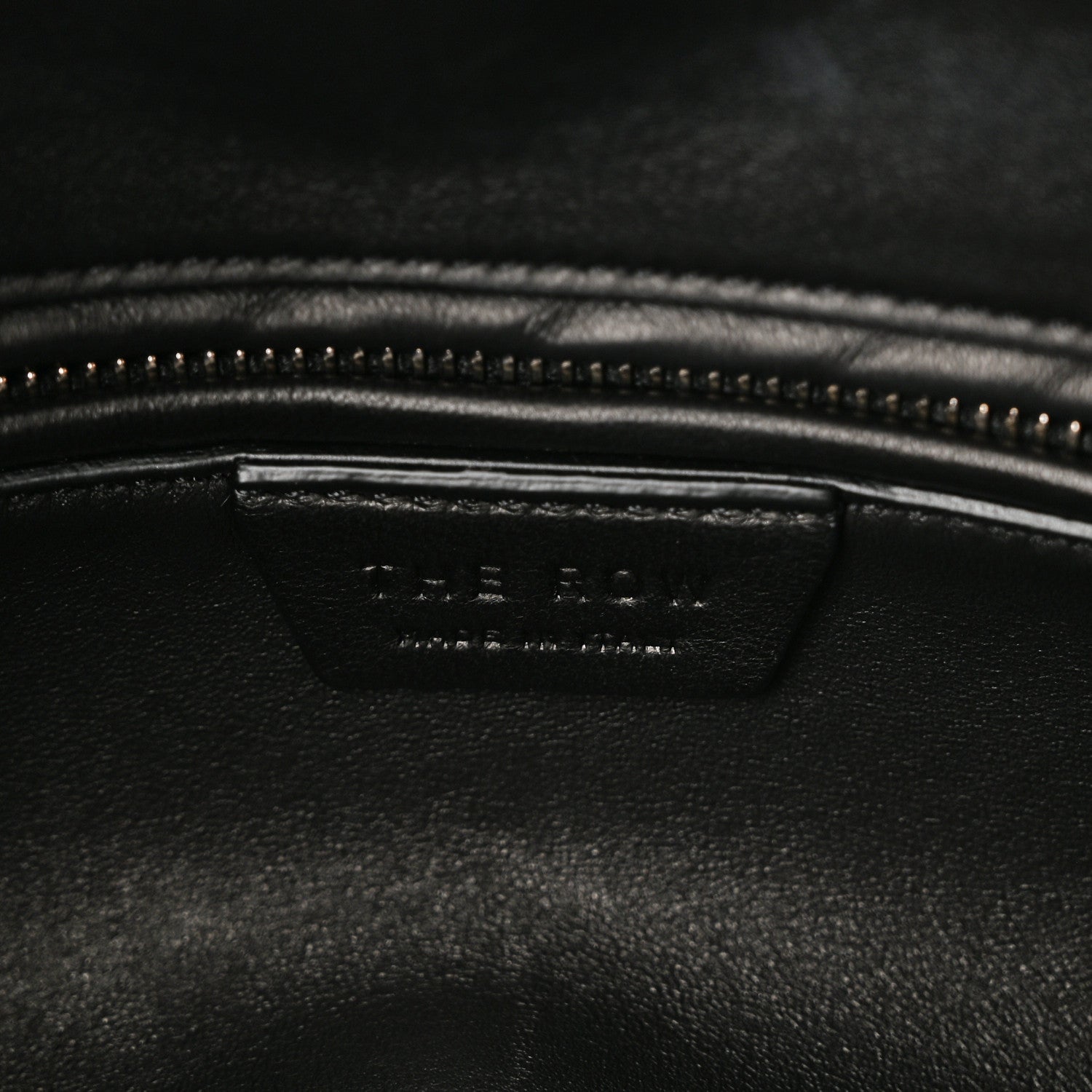The Row Grained Calfskin EW India Black 6 of 9