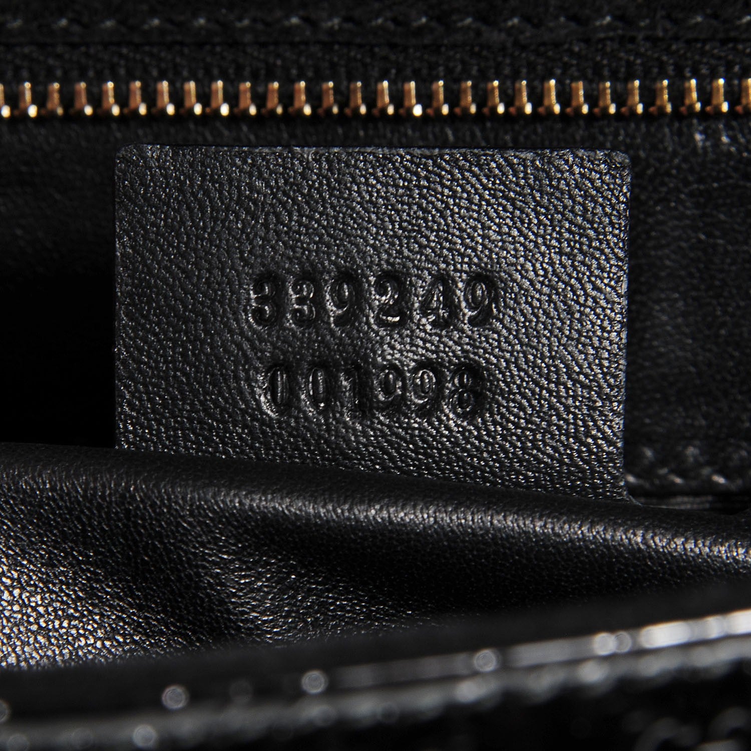 Gucci Patent Microguccissima Medium Broadway Evening Clutch Black 7 of 7