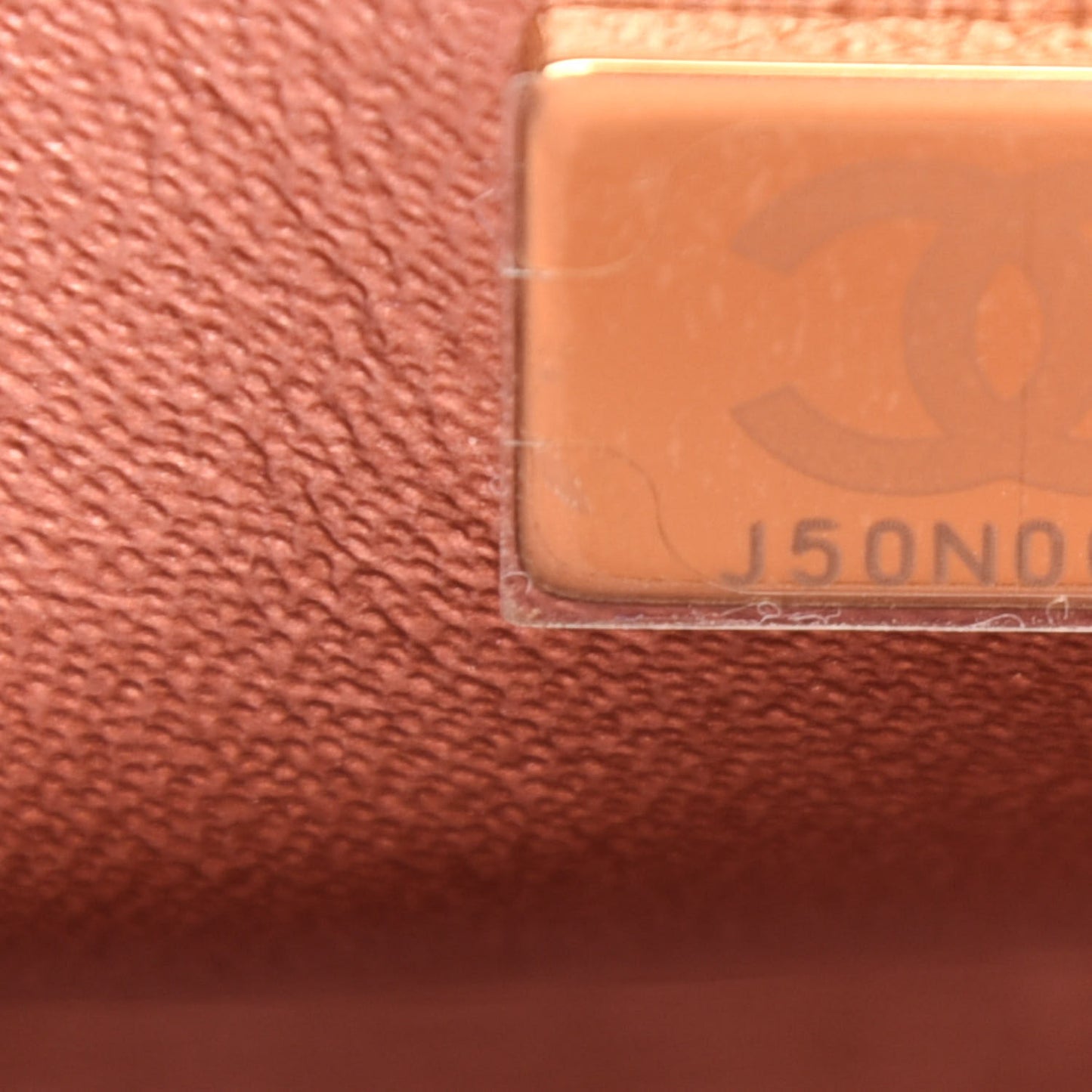 Metallic Grained Calfskin Quilted 2.55 Reissue Mini Flap Copper Pink