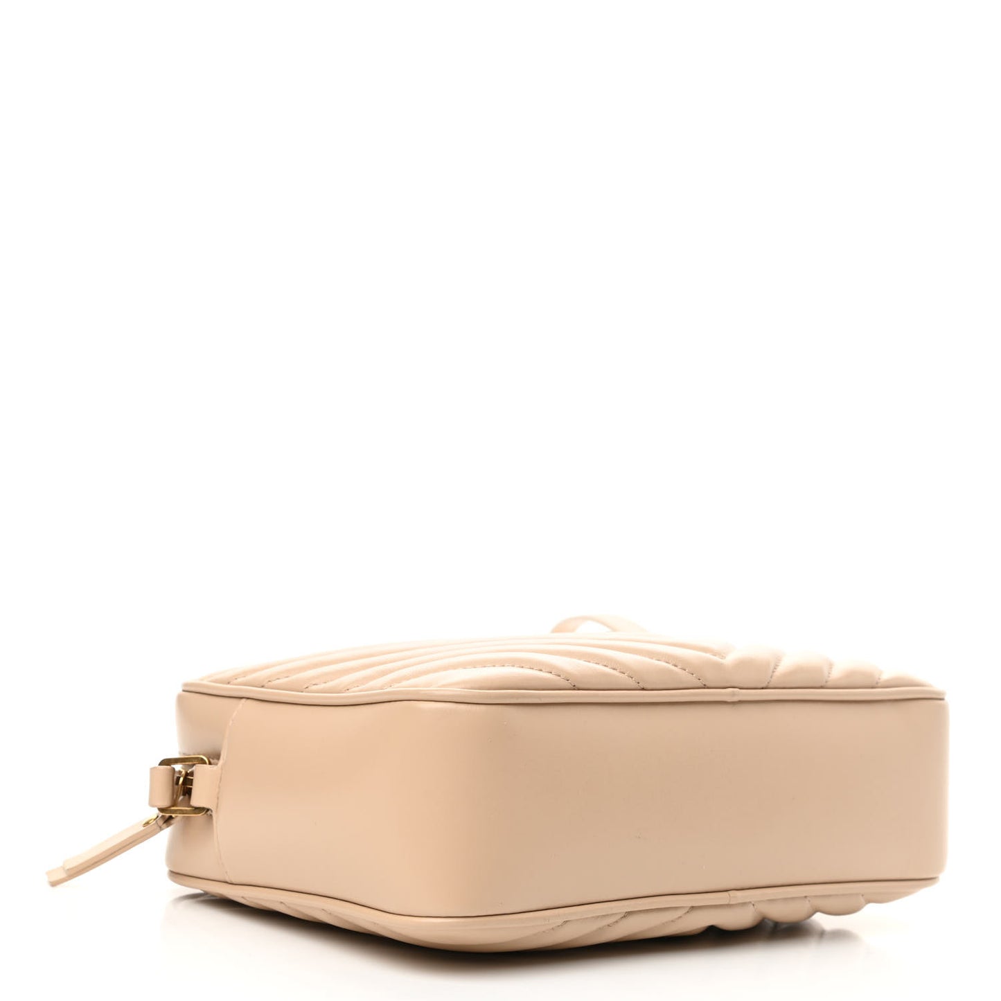 Calfskin Matelasse Monogram Lou Camera Bag Nude Powder