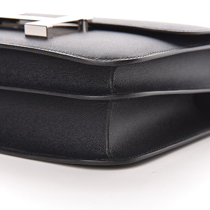 Hermes Grained Monsieur Constance 24 Black 9 of 25