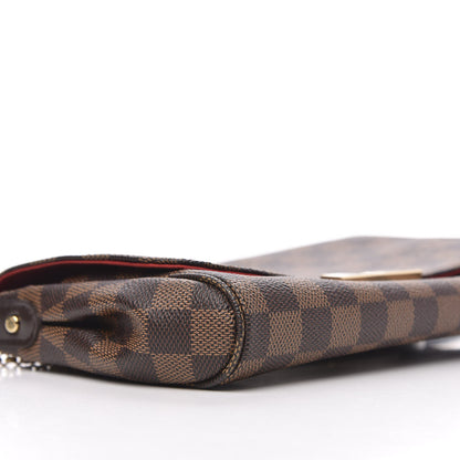 Louis Vuitton Damier Ebene Favorite MM 8 of 10