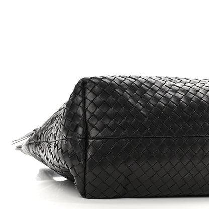 Bottega Veneta Nappa Intrecciato Pocket Tote Black 8 of 10