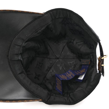 Louis Vuitton Monogram Cotton Jacquard Embroidered LV Day Cap M Black 7 of 9