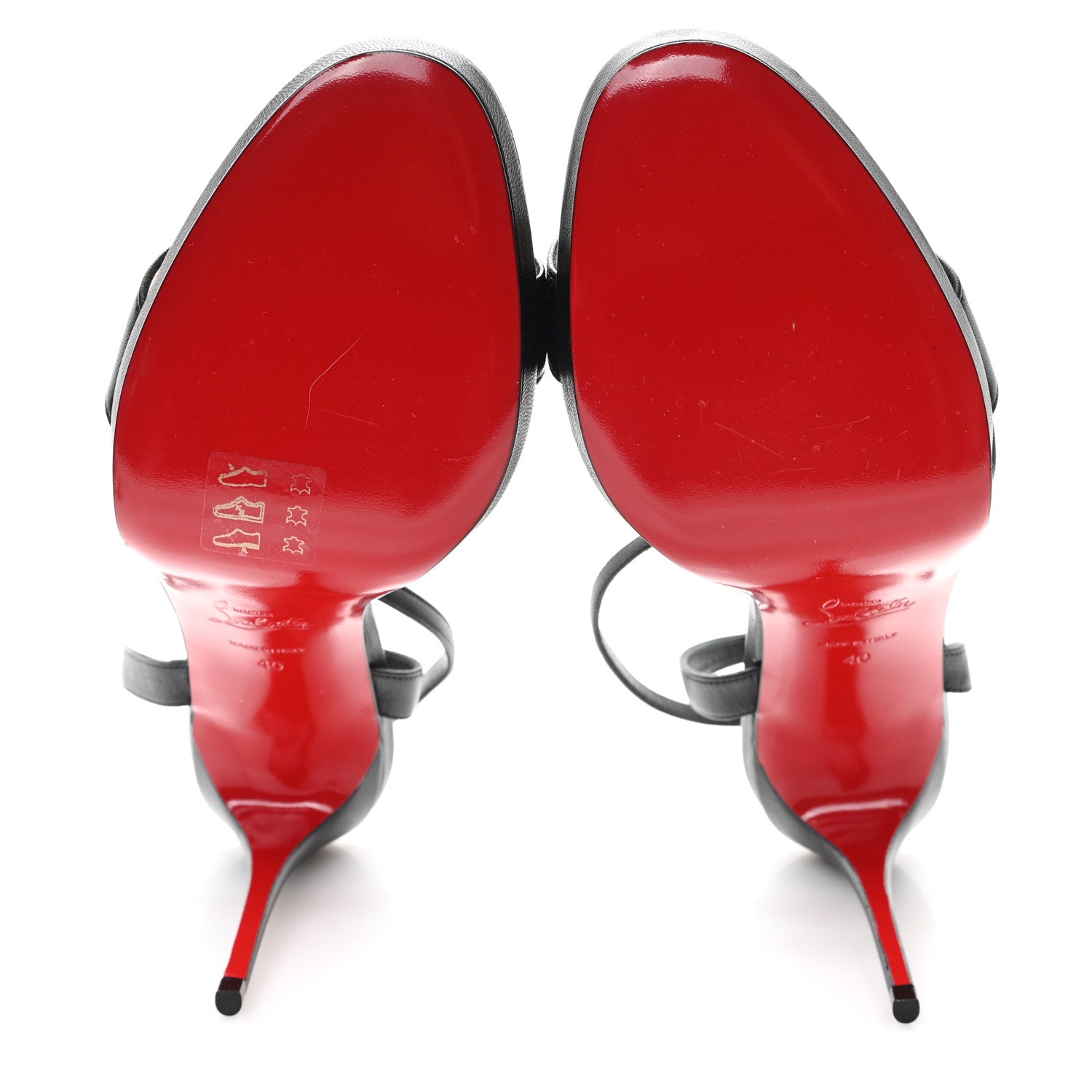 Christian Louboutin Nappa Loubi Queen 120 Pumps 40 Black 6 of 8