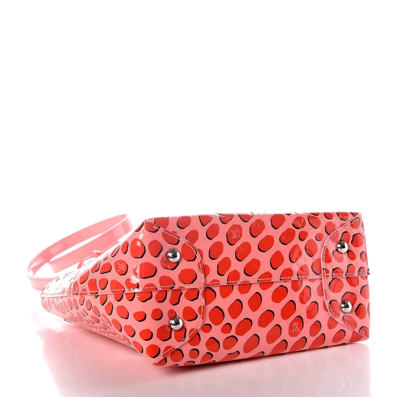 Louis Vuitton Vernis Jungle Dots Open Tote Sugar Pink Poppy 5 of 8