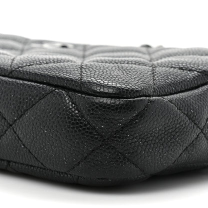 Chanel Caviar Quilted Small Clutch With Chain Black 11 of 12