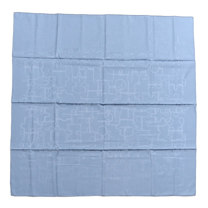Hermes Silk Cotton Collection Equestre Scarf 100 1 of 4