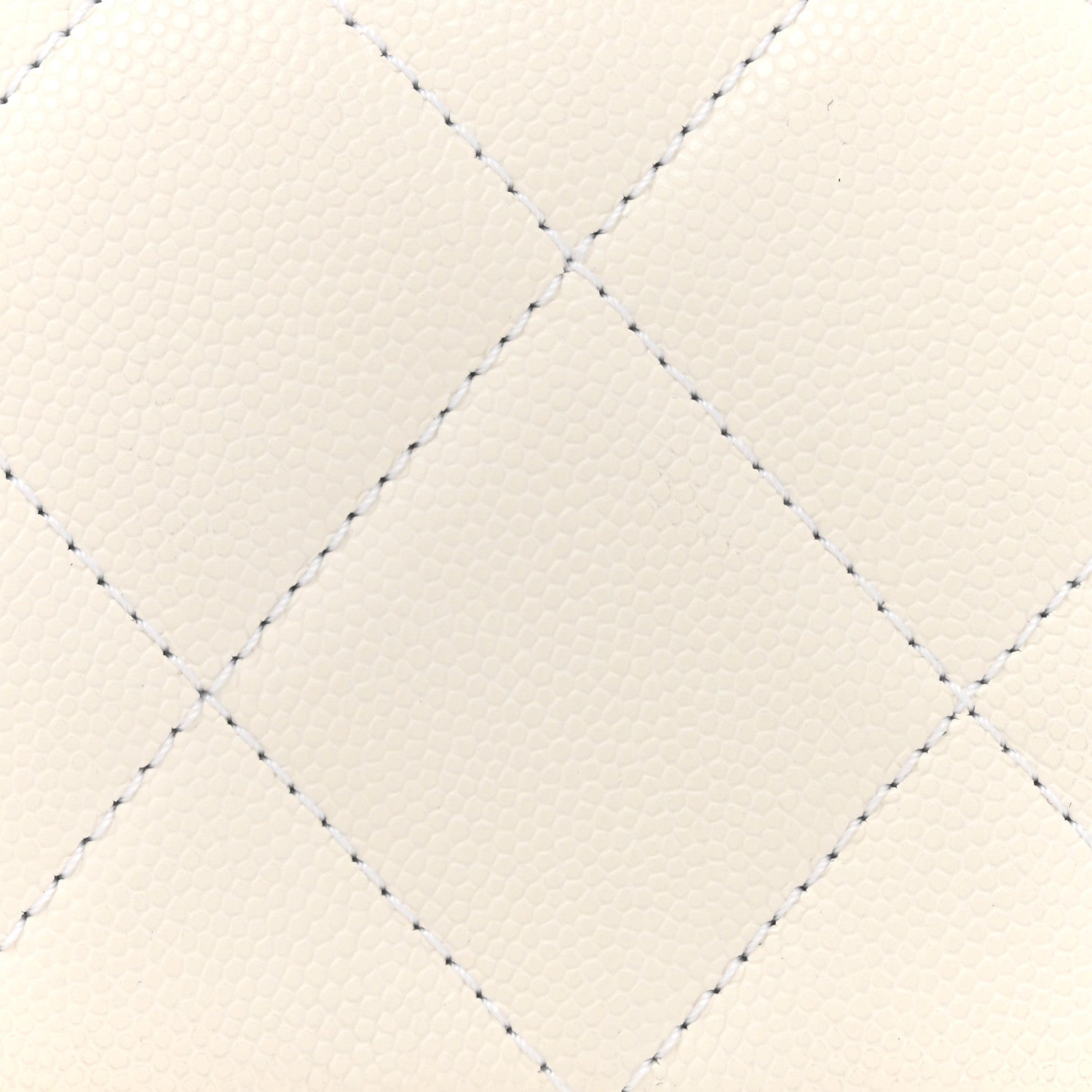 Chanel Caviar Quilted Small Twist Your Buttons Flap White 8 of 12