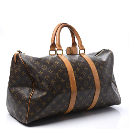 Louis Vuitton Monogram Keepall 45 2 of 13