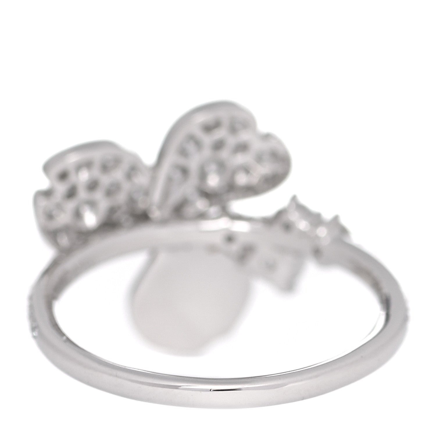 Tiffany Platinum Diamond Paper Flowers Mixed Cluster Ring 52 6 4 of 6